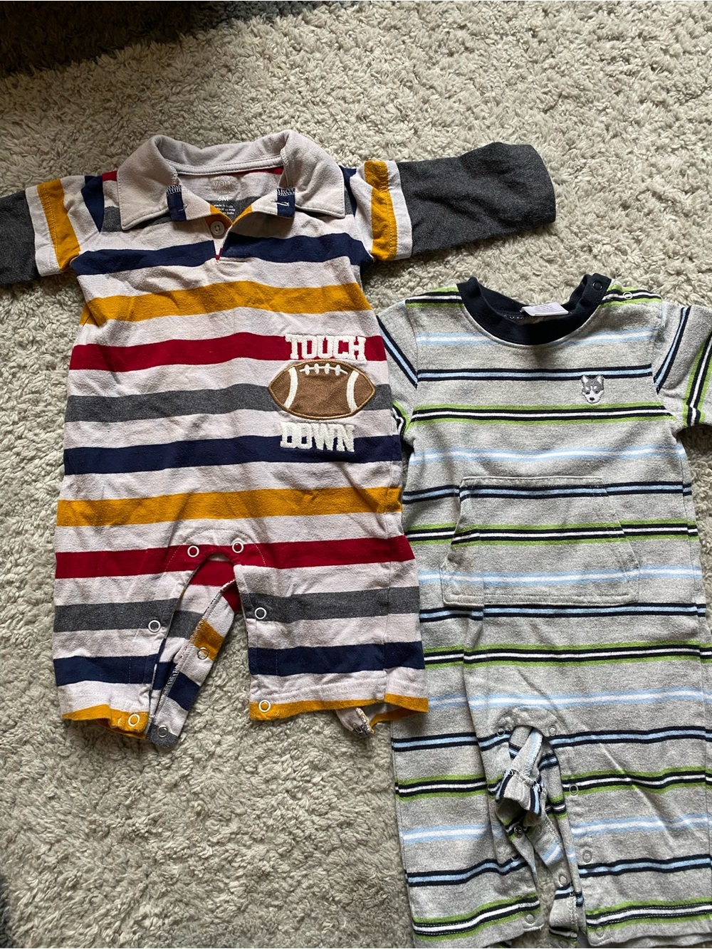 Baby Boy 3-6 mo Romper Pack